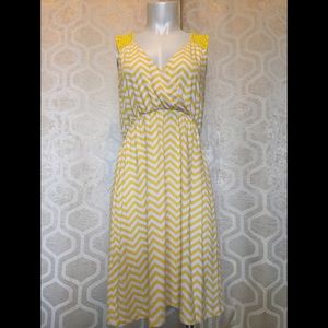 Yellow spring dress
